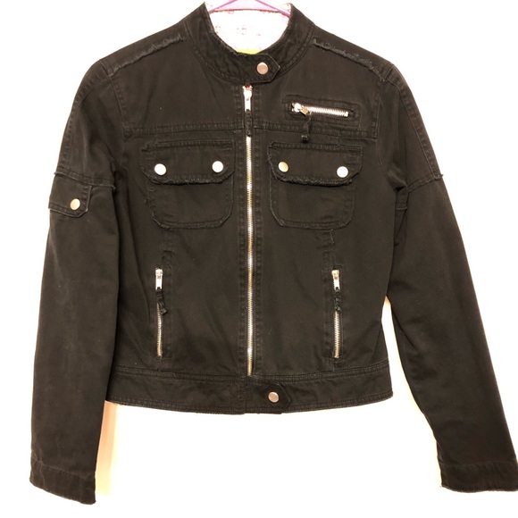 BB Dakota Jackets & Blazers - Women’s BB Dakota distressed bomber jacket…